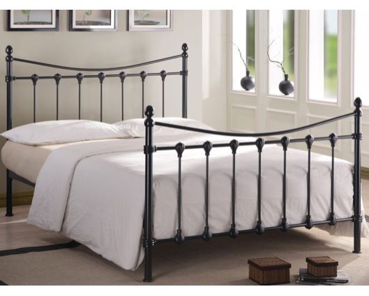 Florida Single Bed Frame - Black