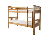 Tripoli Solid Wood Bunk Bed Antique Pine