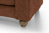 Iris 3 Seater Sofa - Burnt Orange