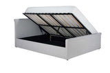 Stratus Double Ottoman Bed - Grey