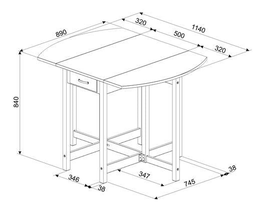 Corona oval breakfast drop leaf gateleg table & 2 stool SET white