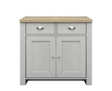 Harper 2 Door 2 Drawer Sideboard - Grey