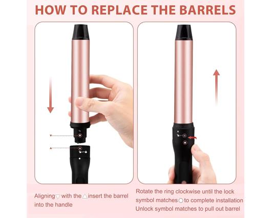 5 in 1 Curling Wand Set