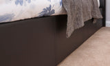 Small Double End Lift Ottoman Bed-Black