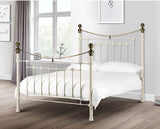 Victoria King Bed - Stone White