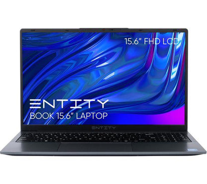 ENTITY Book 15.6" Laptop -Intel Celeron, 128 GB eMMC, Grey