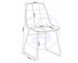 ATHENS ROUND & LUKAS DINING SET (X4 CHAIRS) - CONCRETE/GREY VELVET