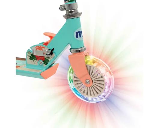 Moana Folding Inline Scooter with Light Up Wheels