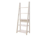 Ladder Bookcase-White