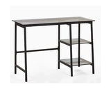 Corbin Desk- Smoked Glass