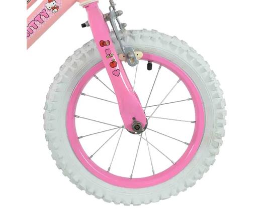 Hello kitty 14" Bike With Squishle Backpack and Tassels