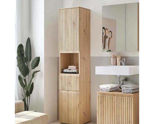 Austin Tall Cabinet Artisan Oak