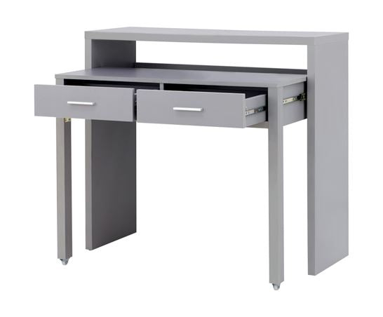 Relix Extending Console Table- Grey