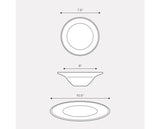 Sabichi 12 Piece Day To Day Dinner Set White