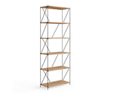 Leyla 6 Tier Bookcase Storage Unit