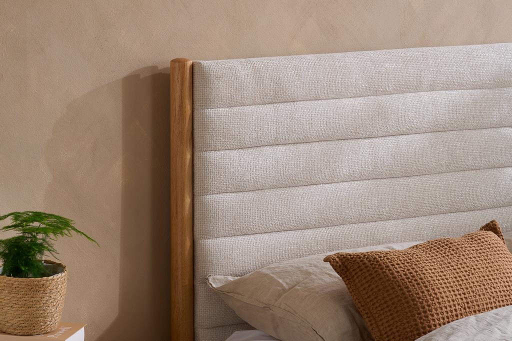 Arabella Double Bed - Grey