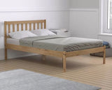 Lisbon Double Bed - Pine