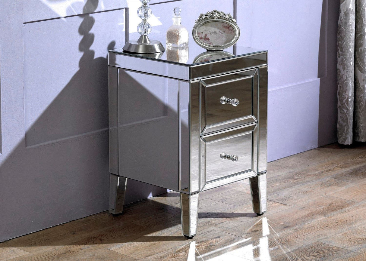 Vivienne 2 Drawer Bedside