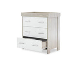 Nina Changing Unit - Grey Wash & White