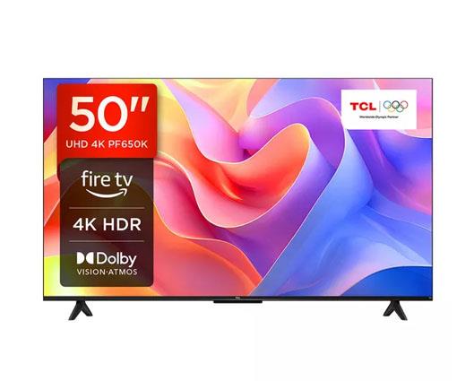 TCL 50PF650K Fire TV 50" Smart 4K Ultra HD HDR LED TV with Amazon Alexa