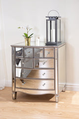 Elysee Merchant Chest - Mirrored