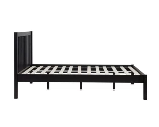 Nova Small Double Bed - Black