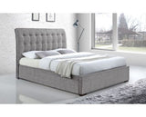 Hanson Super King Bed Frame-Light Grey