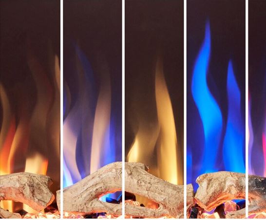 Orson Inset/Wall Mounted Fire, 42"