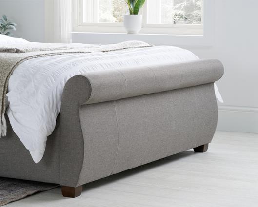 Lancaster Double Bed - Grey