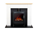 Chessington in White with Keston Stove