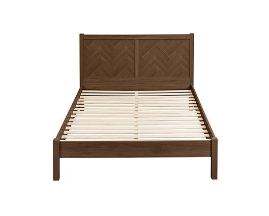 Herringford Bed Walnut - Double