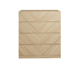 Ciaro 4 Drawer Chest- Euro Oak