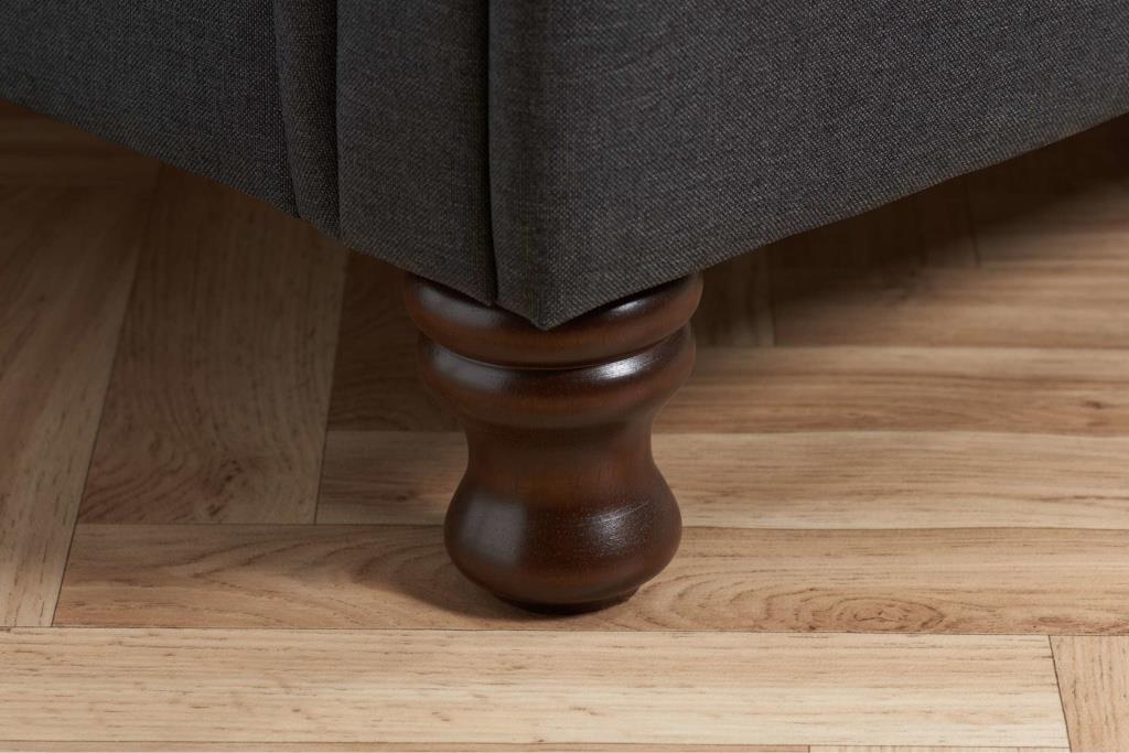 Charlton Bed Super King - Charcoal