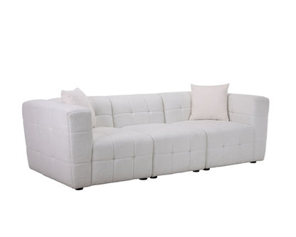 Milo 3 Seater Sofa - White