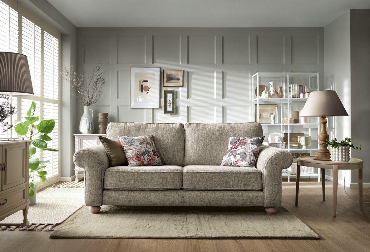 Iris 3 Seater Sofa - Taupe