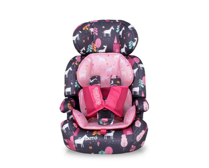 Zoomi Group 123 Anti-Escape Car Seat - Unicorn Land