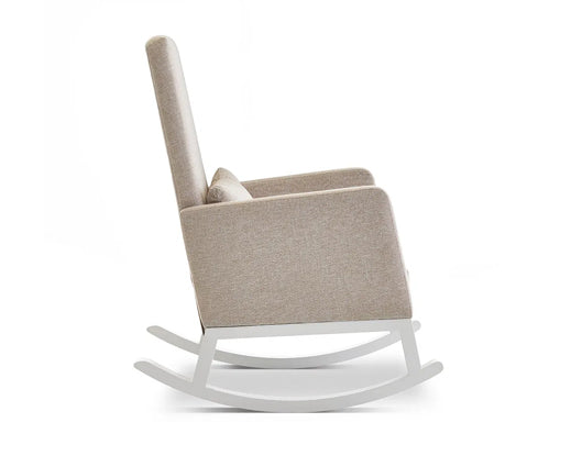 Lennox High Back Rocking Chair - Oatmeal