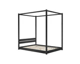 Darwin Four Poster King Bed - Black