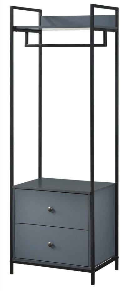 Alva Duo Bedroom Set - Dark Grey