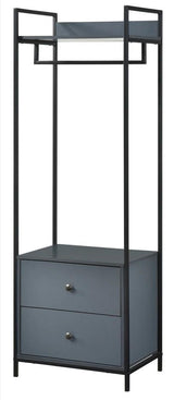 Alva Duo Bedroom Set - Dark Grey
