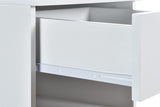 Highbury Bedside Pair - White