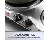 Daewoo Double 2500W Stainless Steel Hot Plate