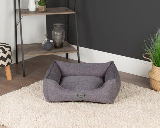 Manhattan Box Bed Dark Grey - Small