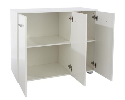 Luna 3 Door Compact Sideboard