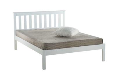 Denver King Bed - White