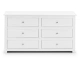 Cassini 6 Drawer Chest-White