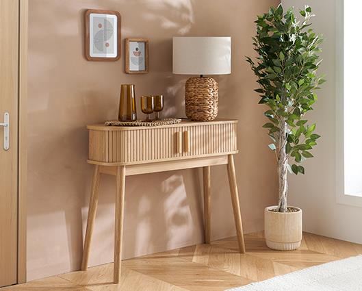 Axel Console Table - Oak