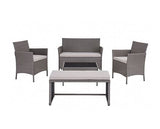 Maya Grey 5PC Set w/ Bench & Cover