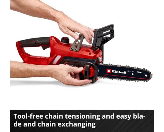 Einhell Cordless Chainsaw Kit 18V (Batt. Inc.) & Cordless Grass Trimmer (Batt. Not Inc.)