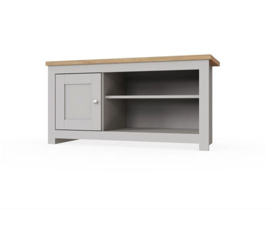 Lincoln 1 Door TV Unit- Light Grey